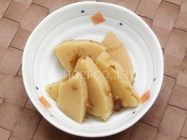 竹の子土佐煮・皿