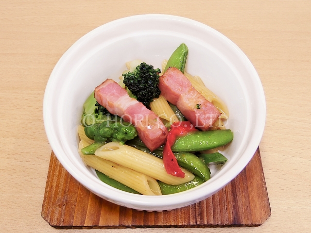 oh ! dish 緑野菜のペペロンチーノ・調理例・小鉢