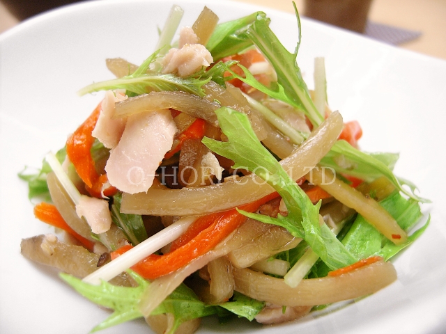 きん平牛蒡のサラダ